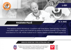 L-001 Radovan Puliš TEL 2022/23 LIVE