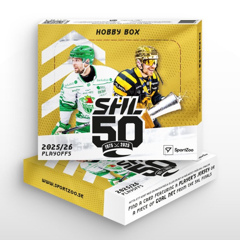 Hobby box - hokejové kartičky SportZoo SHL 2025/26 Playoffs