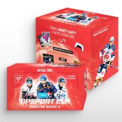 Retail box - karty hokejowe SportZoo Tipsport ELH 2025/26 - Seria 2