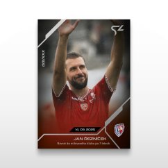 Football trading card L-11 JAN ŘEZNÍČEK - SportZoo Chance Liga 2025/26 LIVE