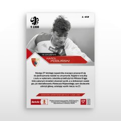 L-43 Karol Podliński Betclic 1 Liga 2024/25 LIVE