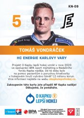 KN-09 Tomáš Vondráček TELH 2021/22 KAPKA NADĚJE