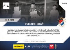 L-113 Dominik Holaň FORTUNA:LIGA 2022/23 LIVE