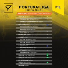 Blaster balíček FORTUNA:LIGA 2023/24 – 1. série