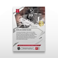Hokejová  kartička L-04 Nicklas Aaram Olsen - SportZoo Svenska hockeyligan 2025/26 LIVE