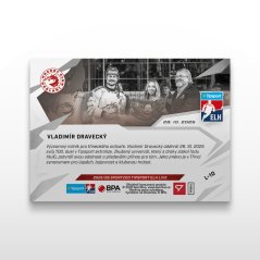 Hokejová kartička L-10 Vladimír Dravecký - SportZoo Tipsport ELH 2025/26 LIVE