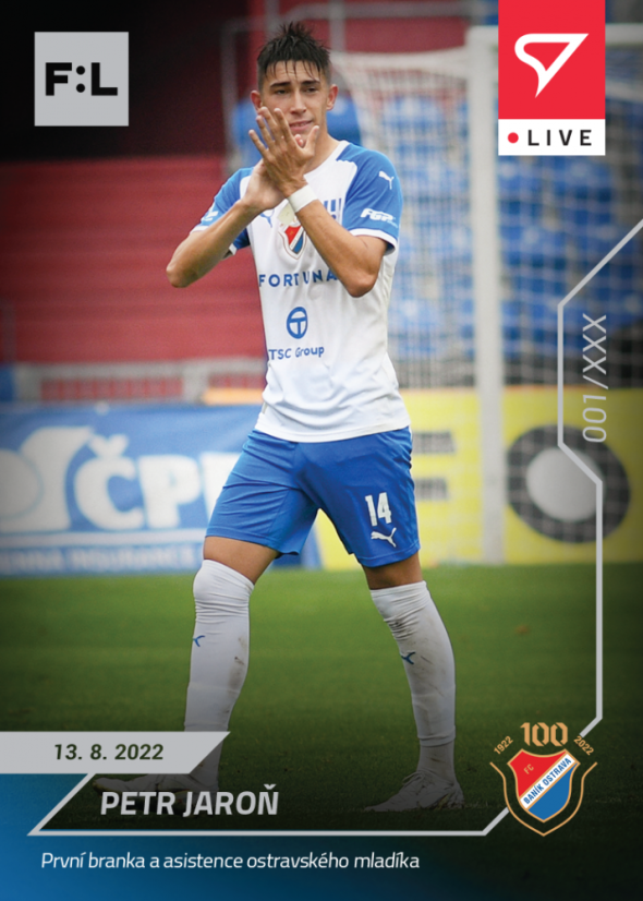 L-014 Petr Jaroň FORTUNA:LIGA 2022/23 LIVE