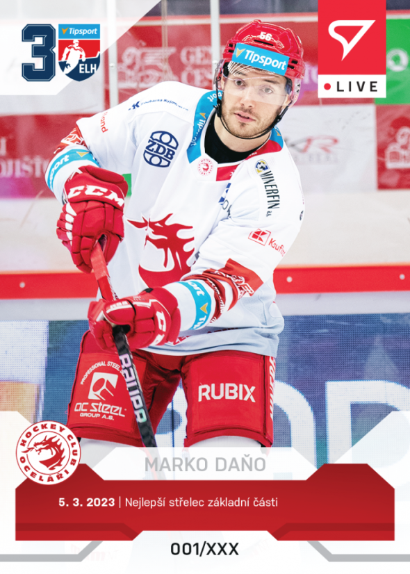 Set 25. týždňa (6 kariet L-097 - L-102) TELH 2022/23 LIVE