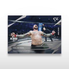 MMA-samlarkort L-13 Phil De Fries – SportZoo KSW 2025/26 LIVE