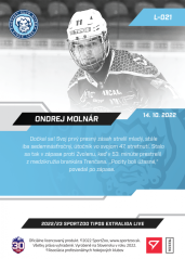 L-021 Ondrej Molnár TEL 2022/23 LIVE