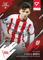 L-40 ZESTAW Fabian Bzdyl PKO Bank Polski Ekstraklasa 2023/24 LIVE + UCHWYT