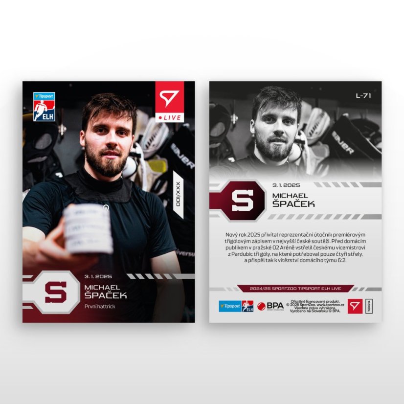 L-71 Michael Špaček TELH 2024/25 LIVE