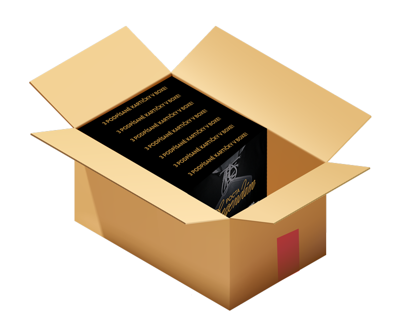 Case 10 boxów Pocta legendám – 1. wydanie