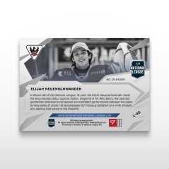 Hokejová kartička L-45 Elijah Neuenschwander - SportZoo National League 2025/26 LIVE