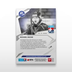 Hokejová kartička L-28 Michael Nazad - SportZoo Tipsport ELH 2025/26 LIVE
