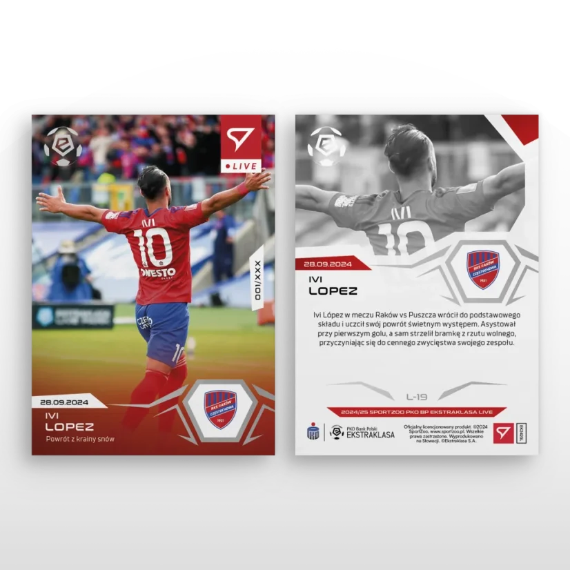 L-19 Ivi Lopez  PKO BP Ekstraklasa 2024/25 LIVE