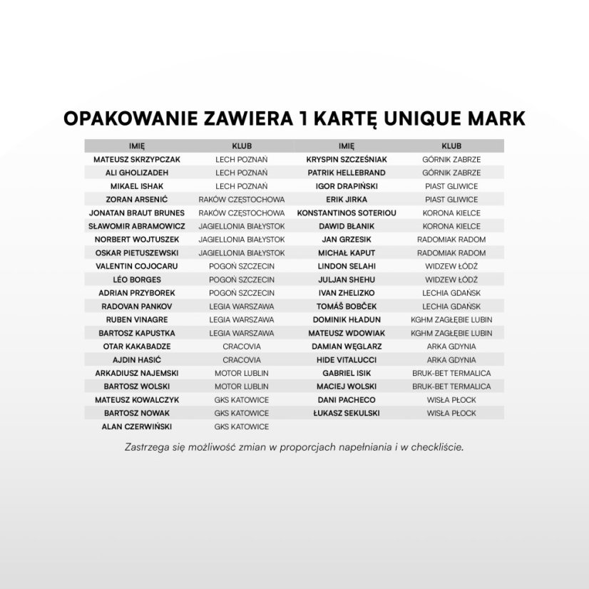 Exclusive case - karty piłkarskie SportZoo PKO BP Ekstraklasa 2025/26 – Seria 1