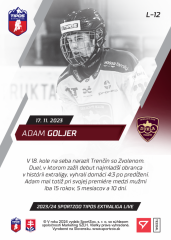 L-12 Adam Goljer TEL 2023/24 LIVE