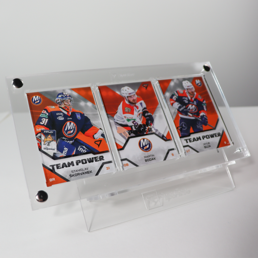 Uchwyt 3x1 na 3 karty 180PT ze stojakiem