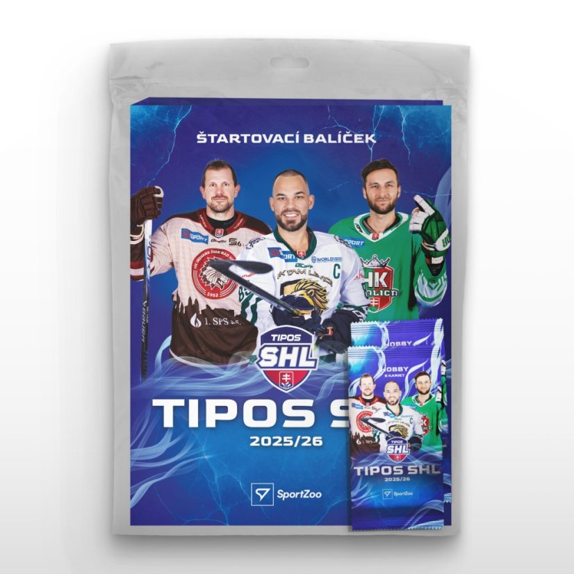 Štartovací balíček - hokejové kartičky SportZoo Tipos SHL 2025/26