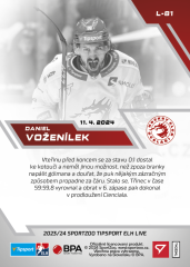 L-81 Daniel Voženílek TELH 2023/24 LIVE