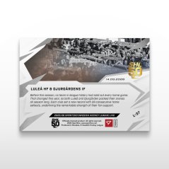 Hockey-samlarkort L-37 Luleå HF & Djurgårdens IF – SportZoo Svenska hockeyligan 2025/26 LIVE