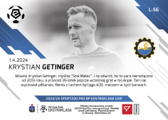 L-56 Krystian Getinger PKO Bank Polski Ekstraklasa 2023/24 LIVE