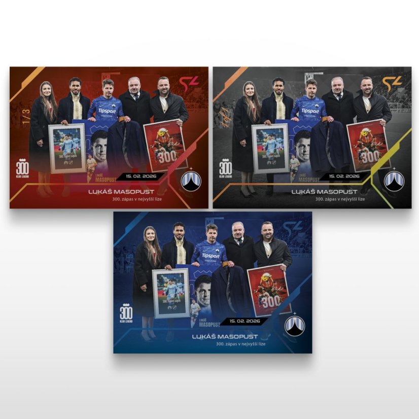 Fotbalová kartička L-32 Lukáš Masopust - SportZoo Chance Liga 2025/26 LIVE