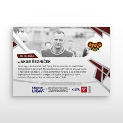 L-14 Jakub Řezníček Chance Liga 2024/25 LIVE