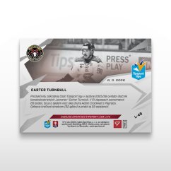 Hokejová  kartička L-48 CARTER TURNBULL - SportZoo Tipsport liga 2025/26 LIVE