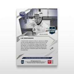 Hockey-samlarkort L-33 Luc Bachmann – SportZoo National League 2025/26 LIVE