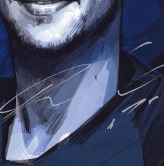 Podpísaný portrét Slovenskí Sokoli 2021 x/4 - Martin Dúbravka