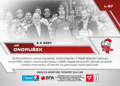 L-57 Jiří Ondrušek TELH 2023/24 LIVE