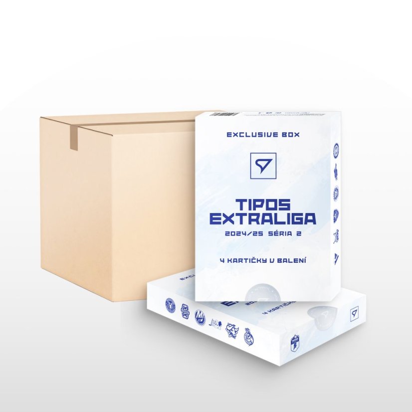 Case of 6 Exclusive Boxes Tipos extraliga 2024/25 – Series 2