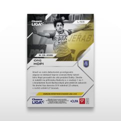 Karta piłkarska L-53 Idris Hopi - SportZoo Chance Liga 2025/26 LIVE