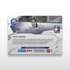 Hokejová kartička L-07 Patrik Zdráhal - SportZoo Tipsport ELH 2025/26 LIVE