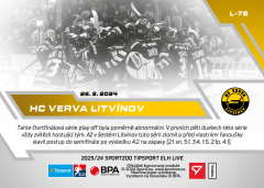 L-75 HC VERVA Litvínov TELH 2023/24 LIVE