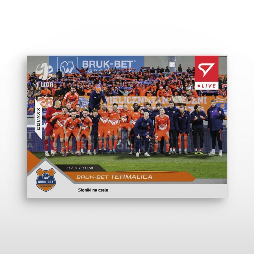 L-28  Bruk-Bet Termalica Betclic 1 Liga 2024/25 LIVE