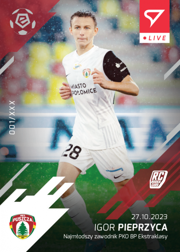 L-23 Igor Pieprzyca PKO Bank Polski Ekstraklasa 2023/24 LIVE