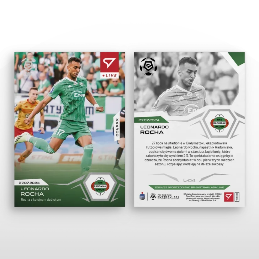 L- 04 Leonardo Rocha PKO BP Ekstraklasa 2024/25 LIVE