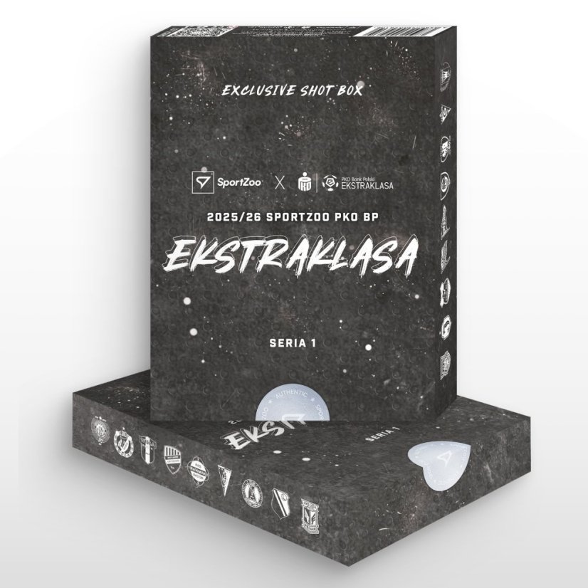 Exclusive box - futbalové kartičky SportZoo PKO BP Ekstraklasa 2025/26 - 1. séria