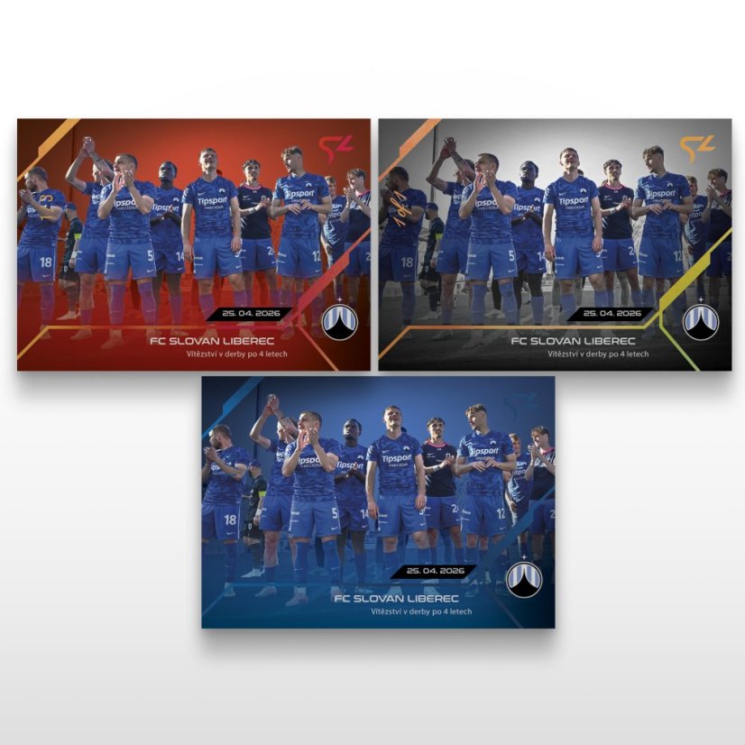 Futbalová kartička L-47 FC Slovan Liberec - SportZoo Chance Liga 2025/26 LIVE