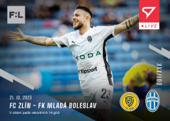 L-13 SADA FC Zlín - FK Mladá Boleslav FORTUNA:LIGA 2023/24 LIVE + HOLDER