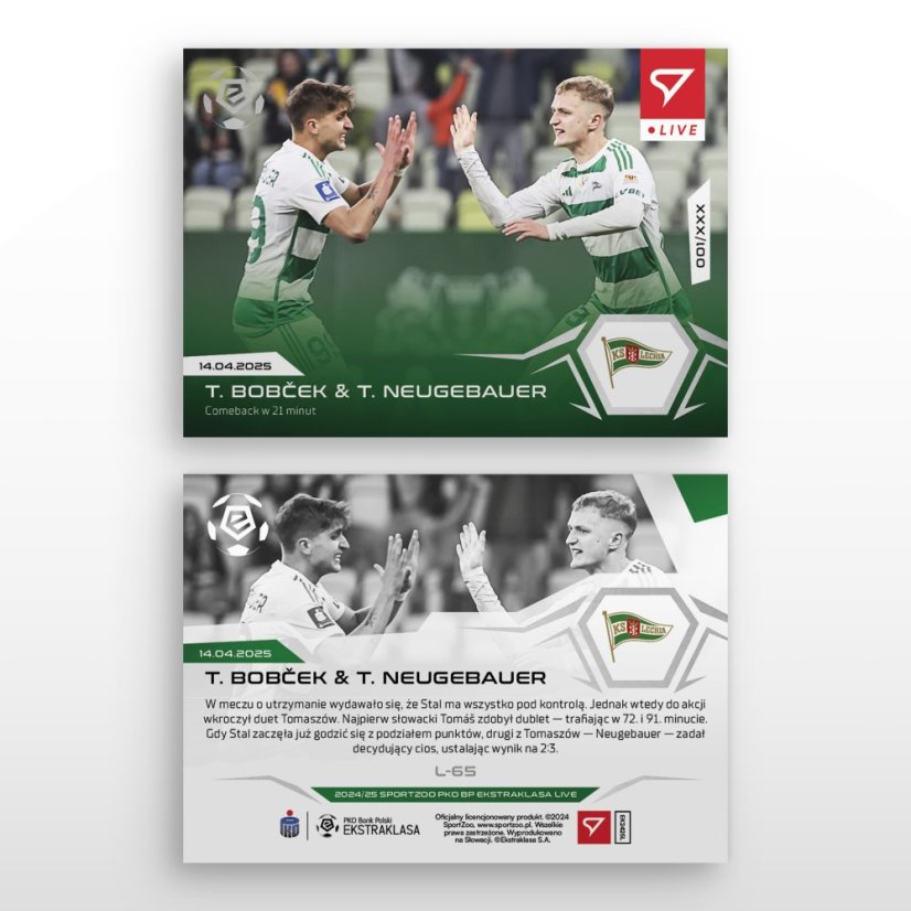 L-65 Tomáš Bobček & Tomasz Neugebauer PKO BP Ekstraklasa 2024/25 LIVE