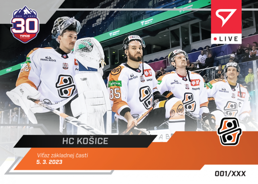 Set 25. týždňa (4 karty L-074 - L-077) TEL 2022/23 LIVE