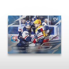 Hokejová kartička L-57 Denis Malgin / Sven Andrighetto - SportZoo National League 2025/26 LIVE