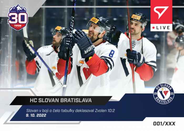 L-017 HC Slovan Bratislava TEL 2022/23 LIVE