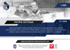 L-052 Patrik Svitana TEL 2022/23 LIVE