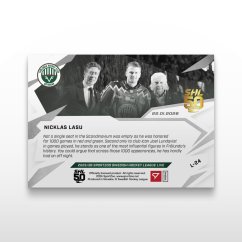 Hokejová kartička L-24 Nicklas Lasu - SportZoo Svenska hockeyligan 2025/26 LIVE