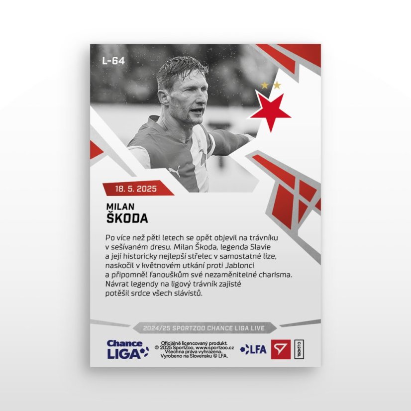 L-64 Milan Škoda Chance Liga 2024/25 LIVE